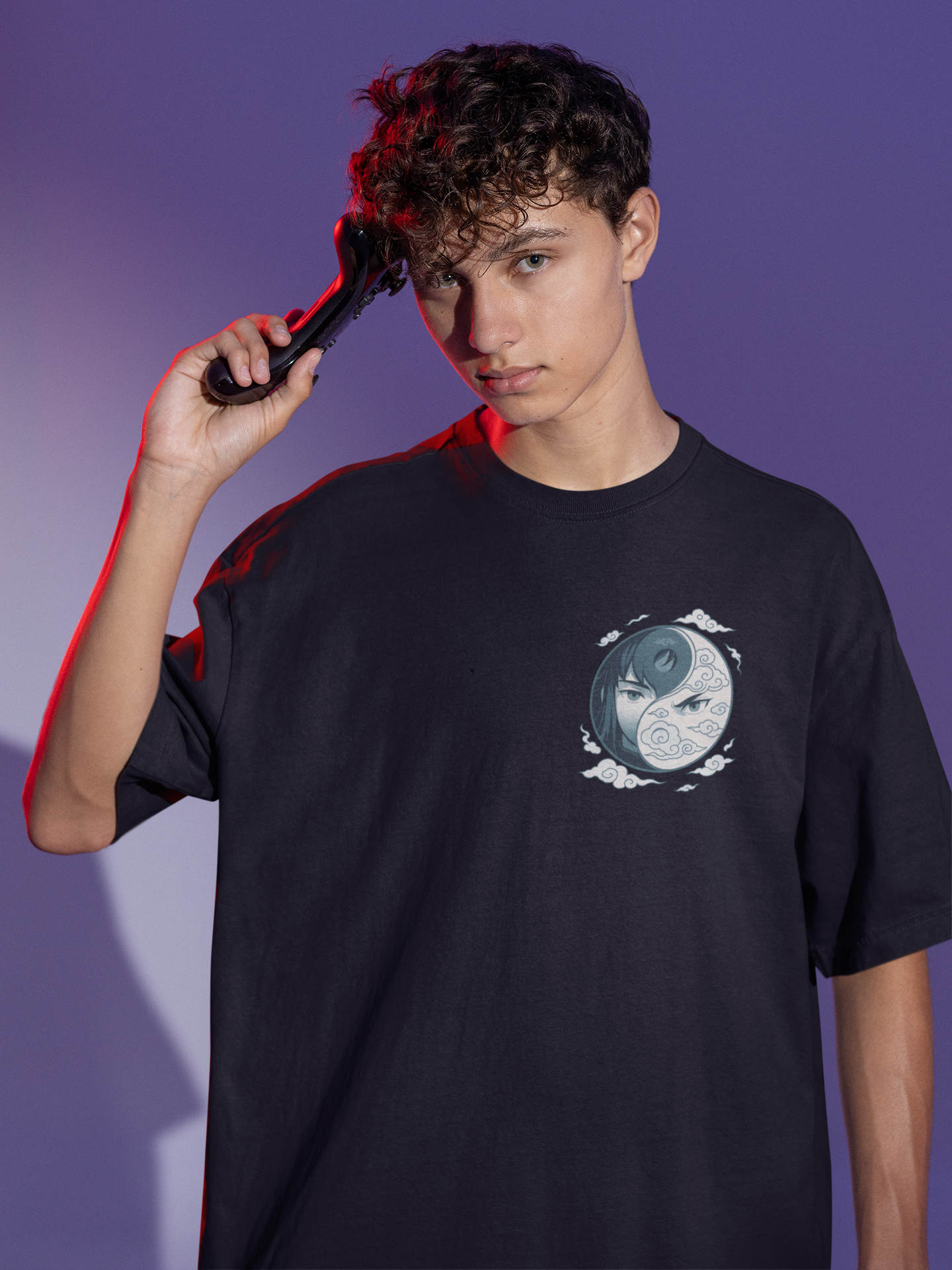 Mist Has a Memory Tokito Oversized Anime Tee | Mist & Cozy
