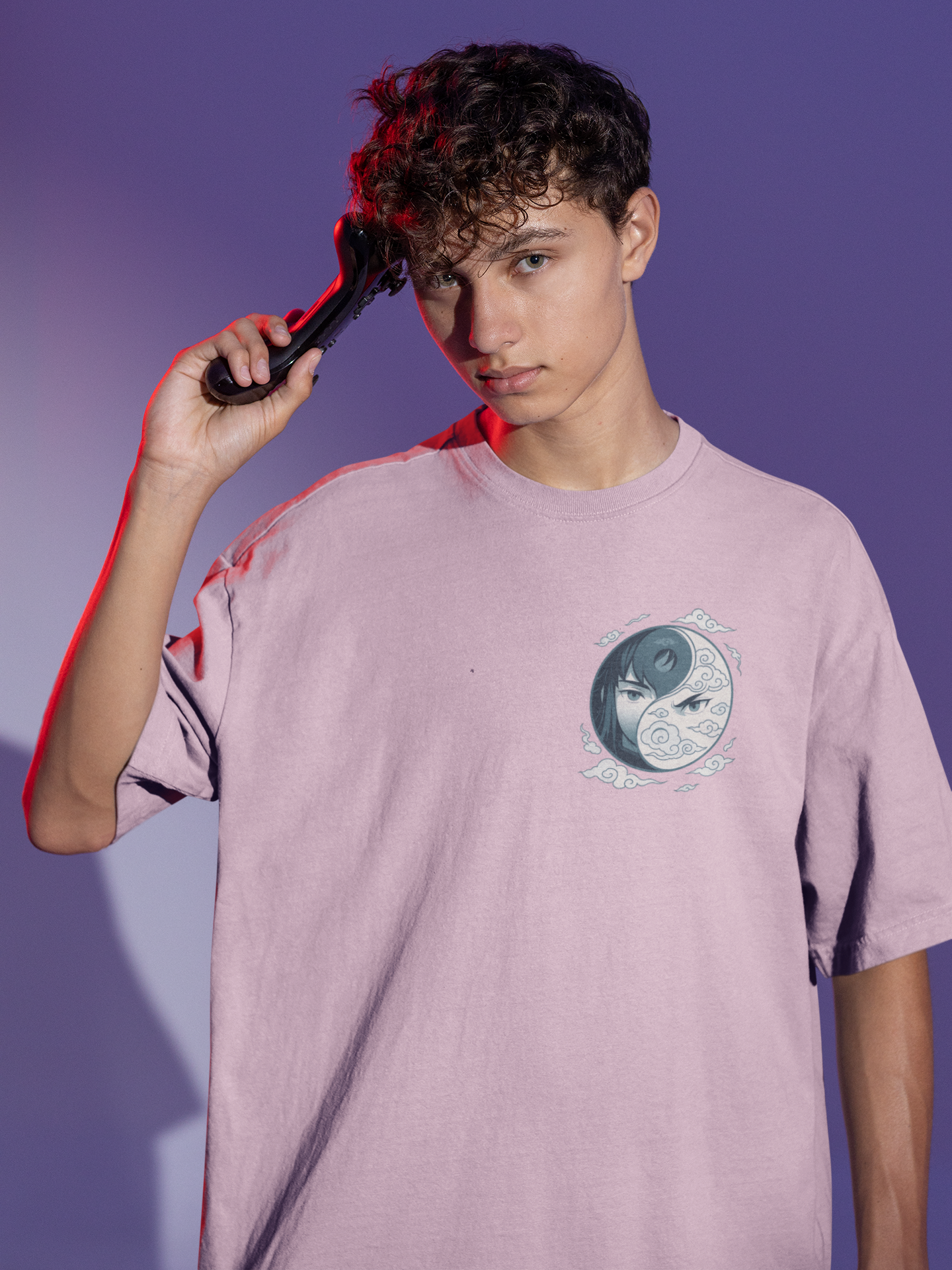 Mist Has a Memory Tokito Oversized Anime Tee | Mist & Cozy