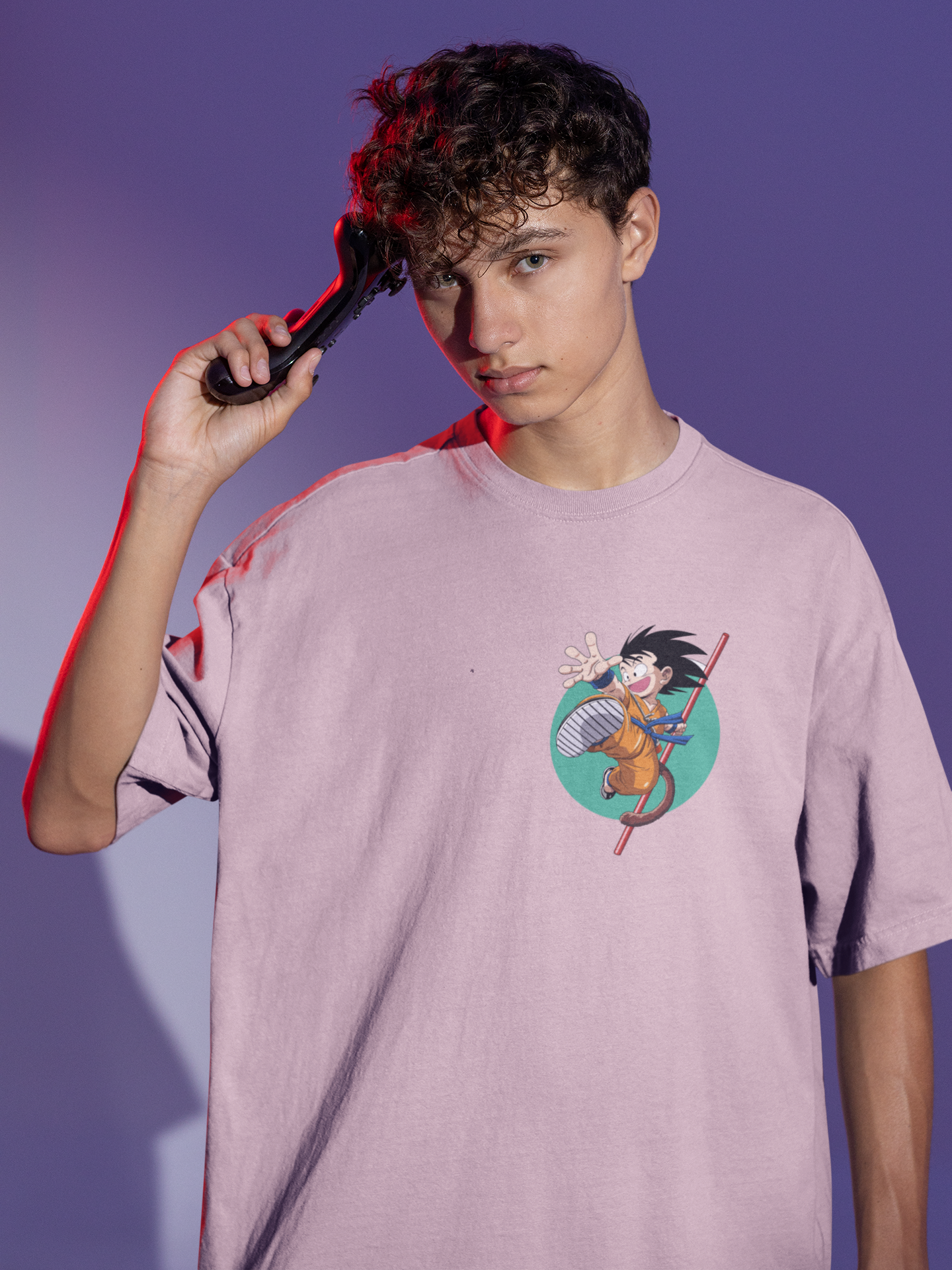 Legend Begins Dragon Ball Origins Oversized Tee | Mist & Cozy