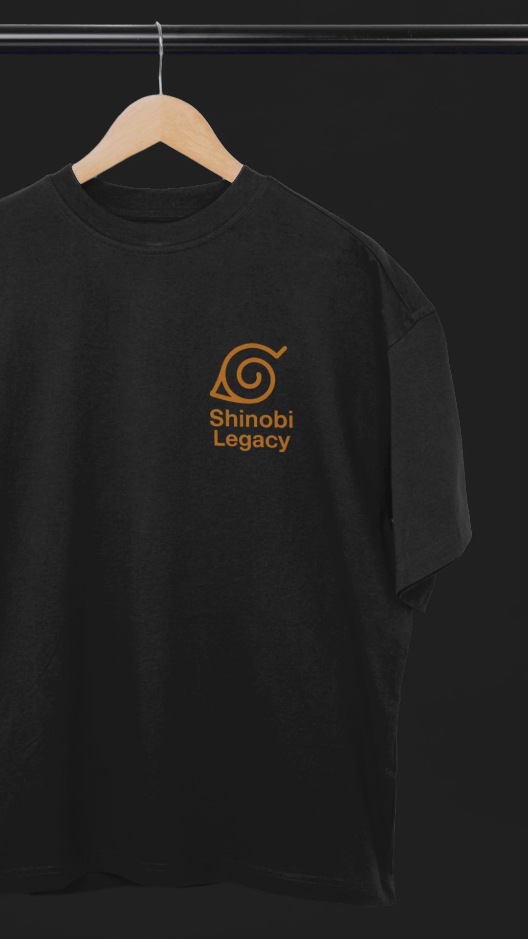 Shinobi Legacy Naruto Chakra Mode Oversized Tee | Mist & Cozy