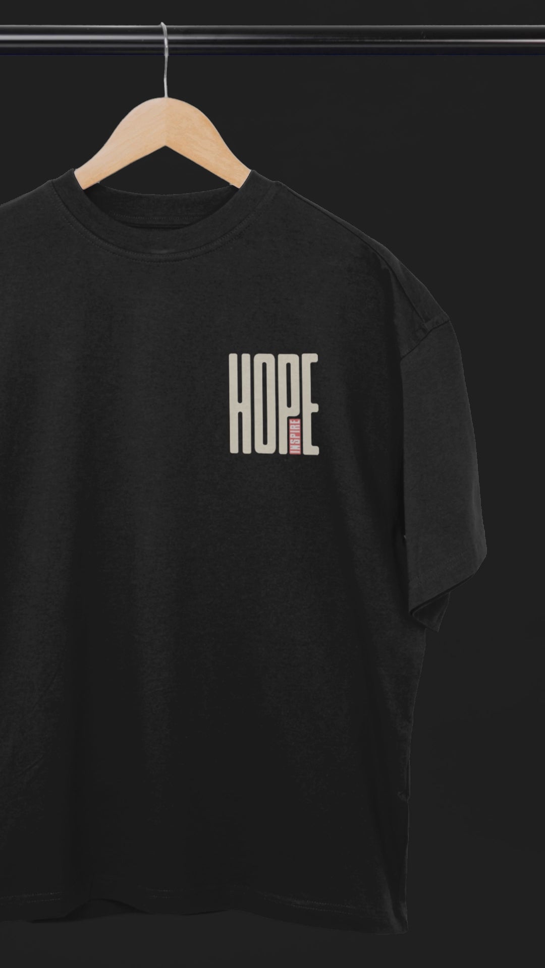 Eternal GU Oversized Tee | Mist & Cozy