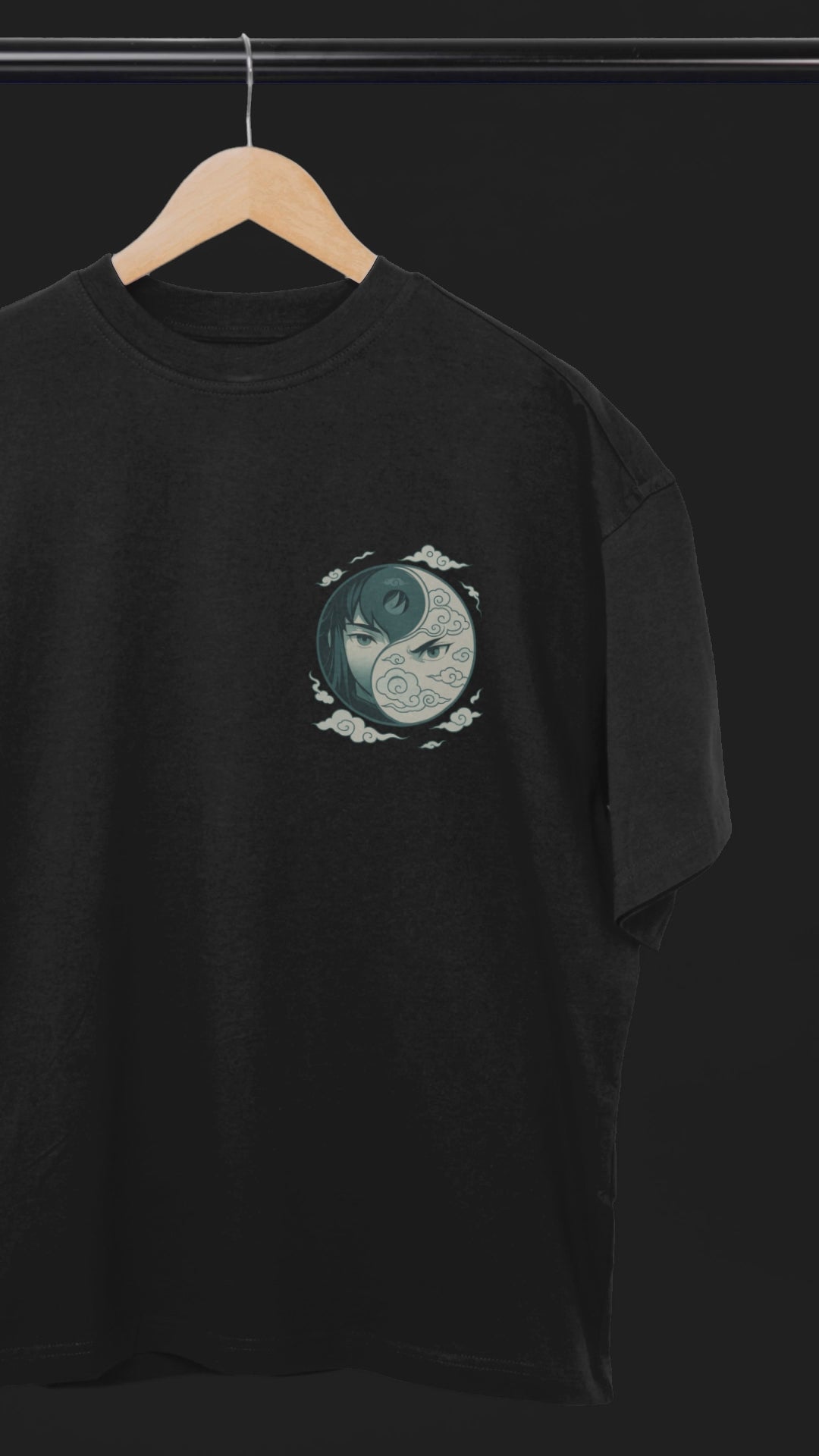 Mist Has a Memory Tokito Oversized Anime Tee | Mist & Cozy