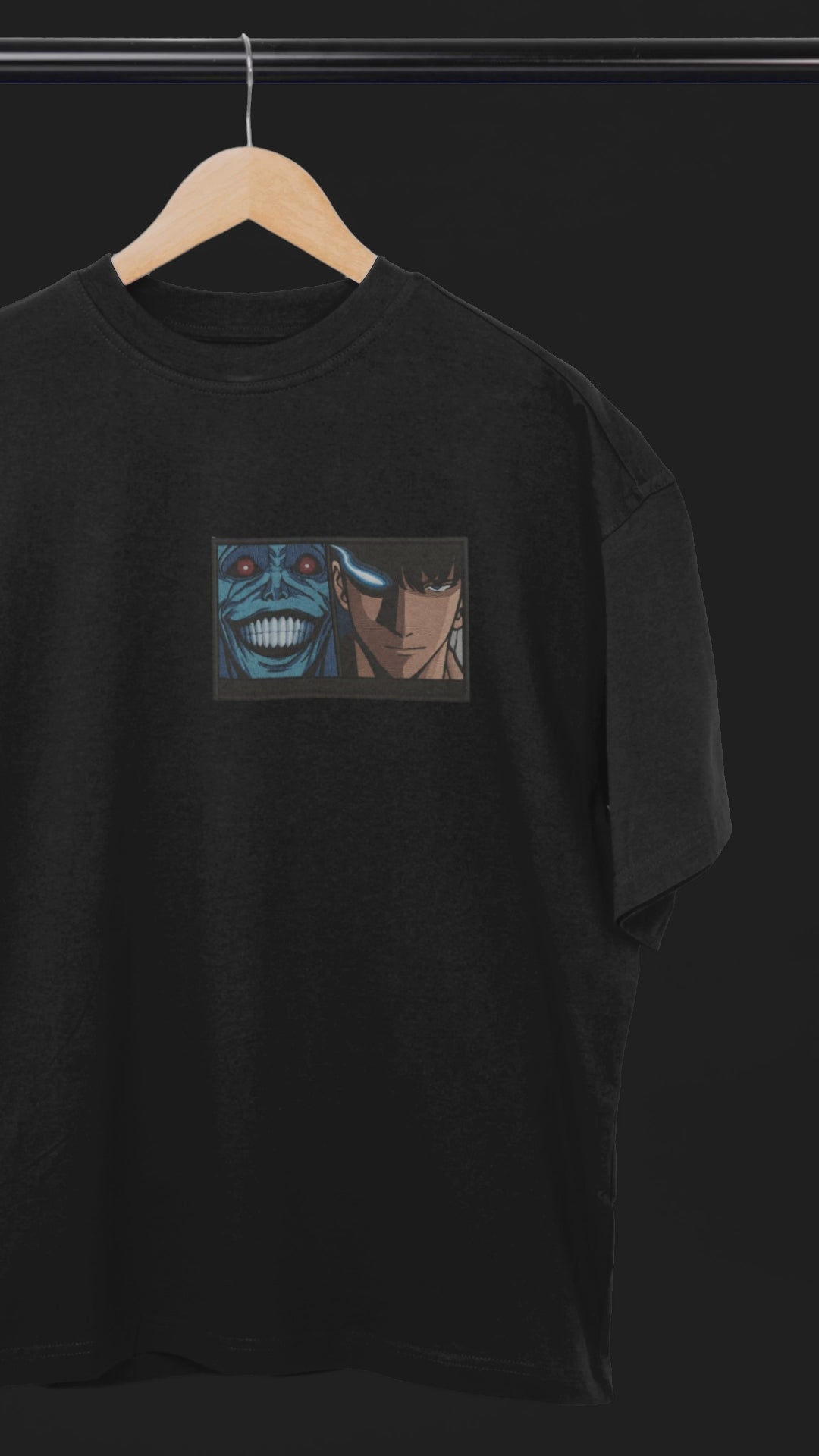Betrayed & Broken Duality Oversized Tee | Mist & Cozy