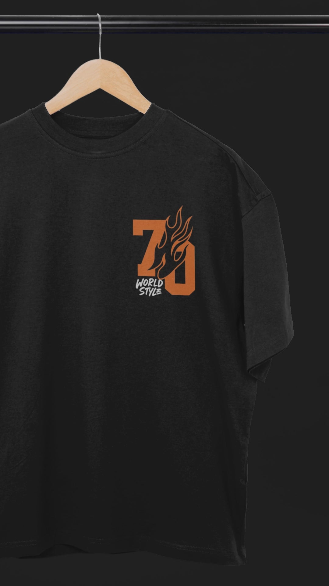 World Famous 70 Street Style Tee | Mist & Cozy