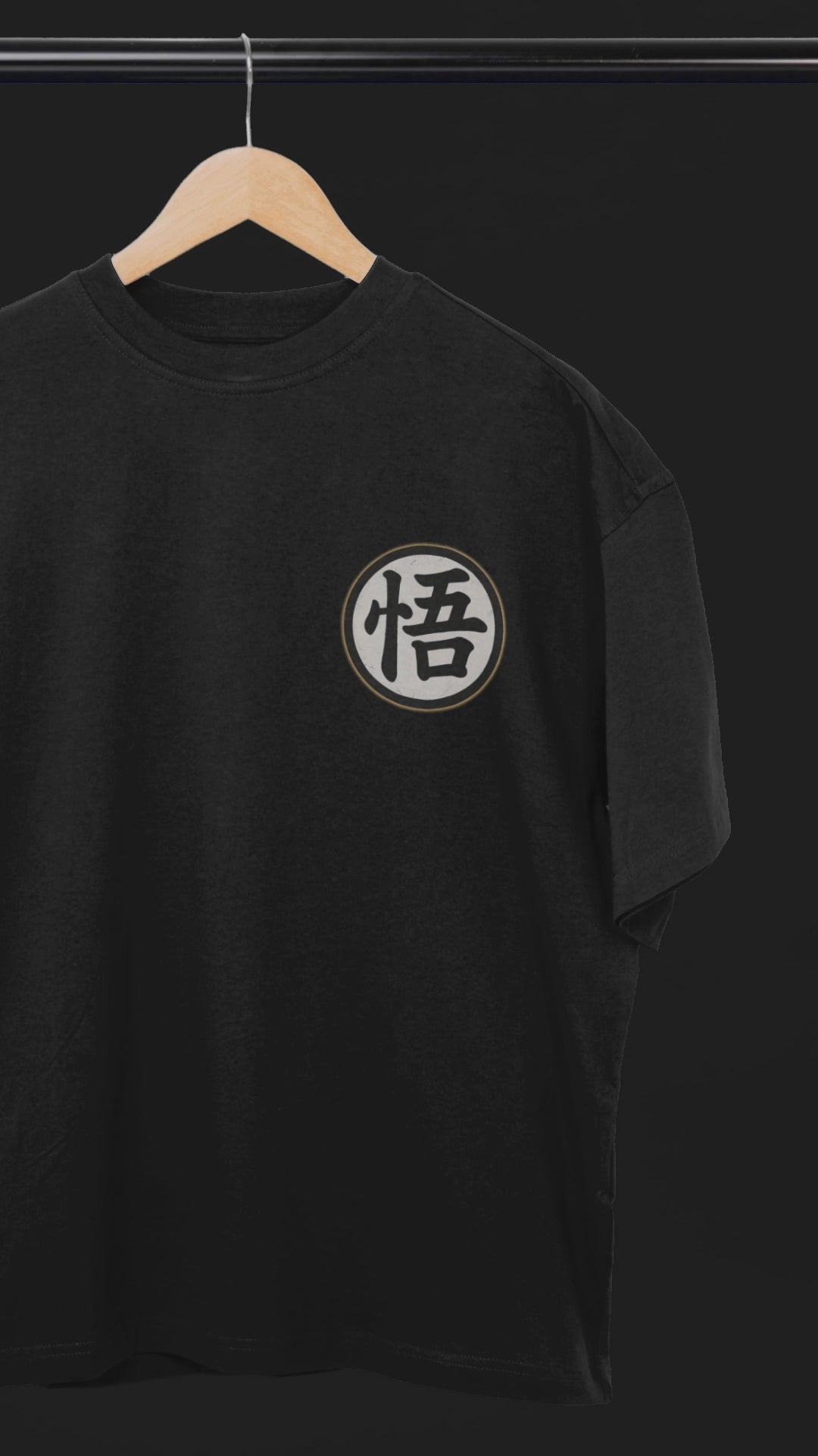 Saiyan Origins Kid Goku Oversized Tee | Mist & Cozy