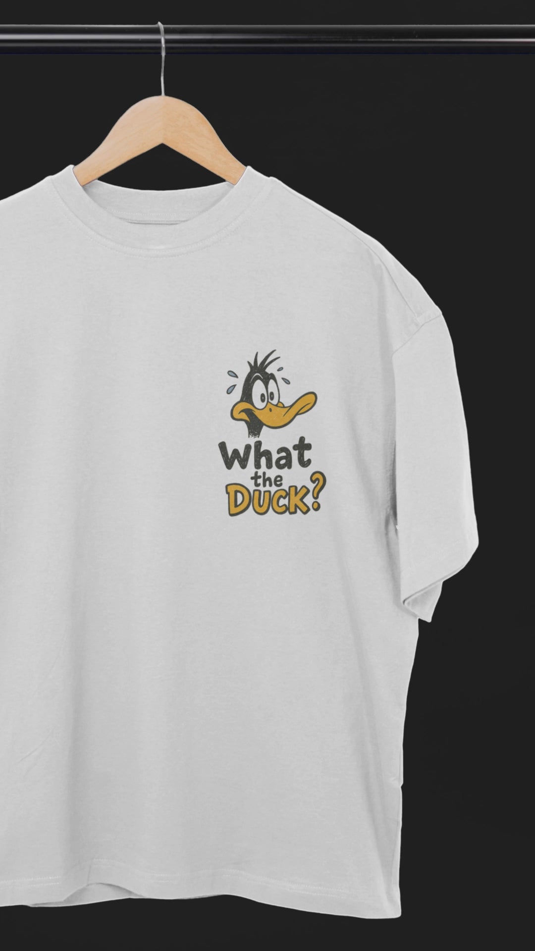 Unleash the Quirky Chaos Daffy Duck Tee | Mist & Cozy
