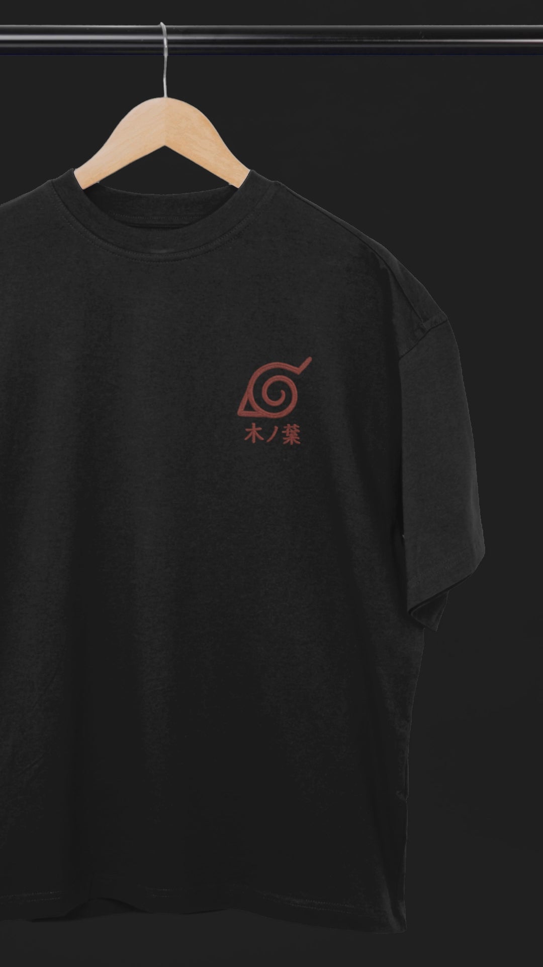 Naruto Legacy of the Leaf Oversized Tee | Mist & Cozy