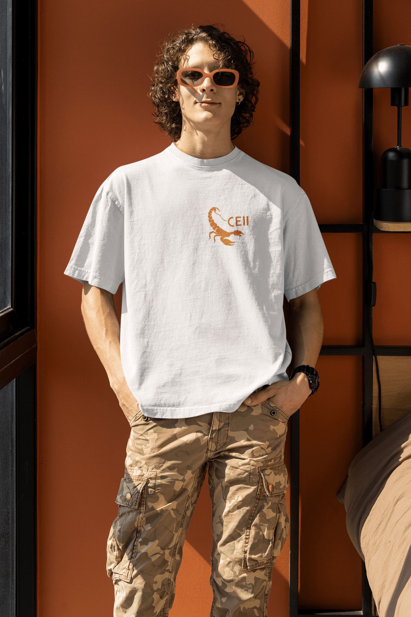 Scorpion Code Oversized Tee