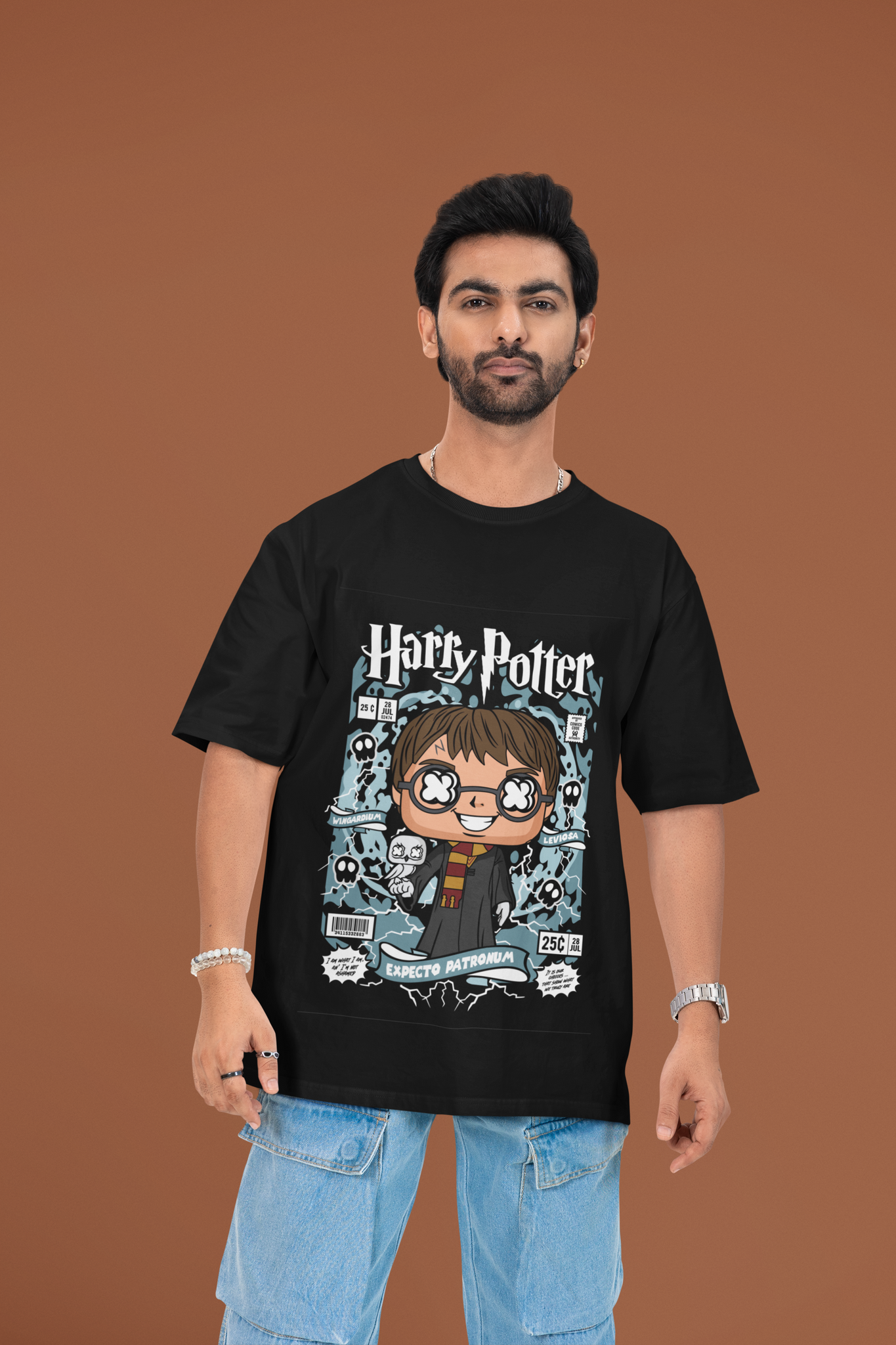 Cast a Spell Harry Potter Oversized Tee | Mist & Cozy